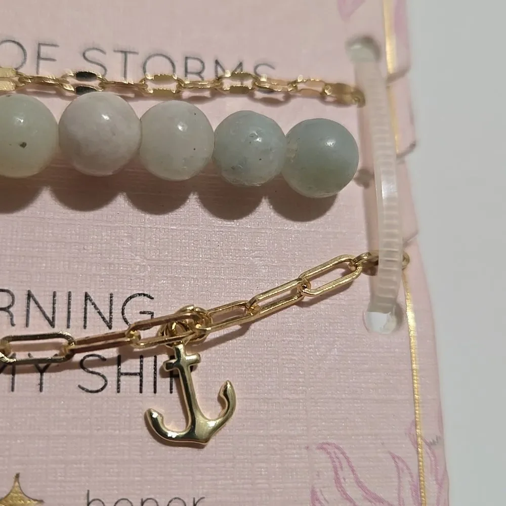 Amazonite Bracelet Set